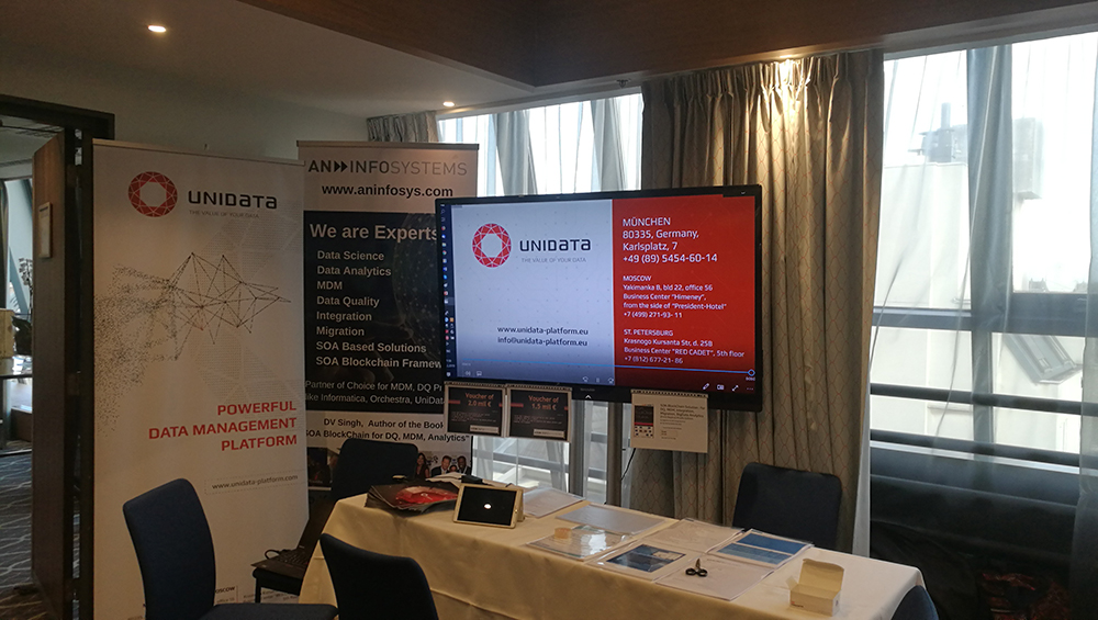 Unidata presents the platform at the conference in Amsterdam